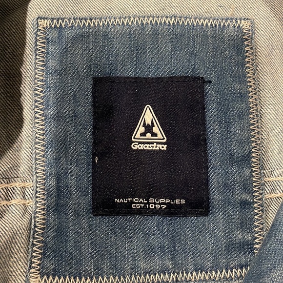 Gaastra Denim Blazer size L from Dutch company Classic Nautical Seaside look! - Picture 9 of 9